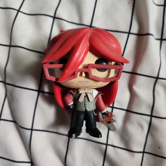 Grell Sutcliff Black Butler Funko Pop *UNBOXED* - Picture 1 of 2